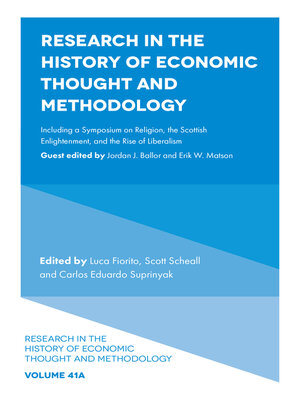 cover image of Research in the History of Economic Thought and Methodology